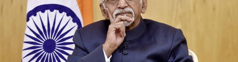 Tunisia: Vice President Hamid Ansari at Tunisian Institute for Strategic Studies in Tunisia on Friday. PTI Photo by R Senthil Kumar (PTI6_3_2016_000246A)
