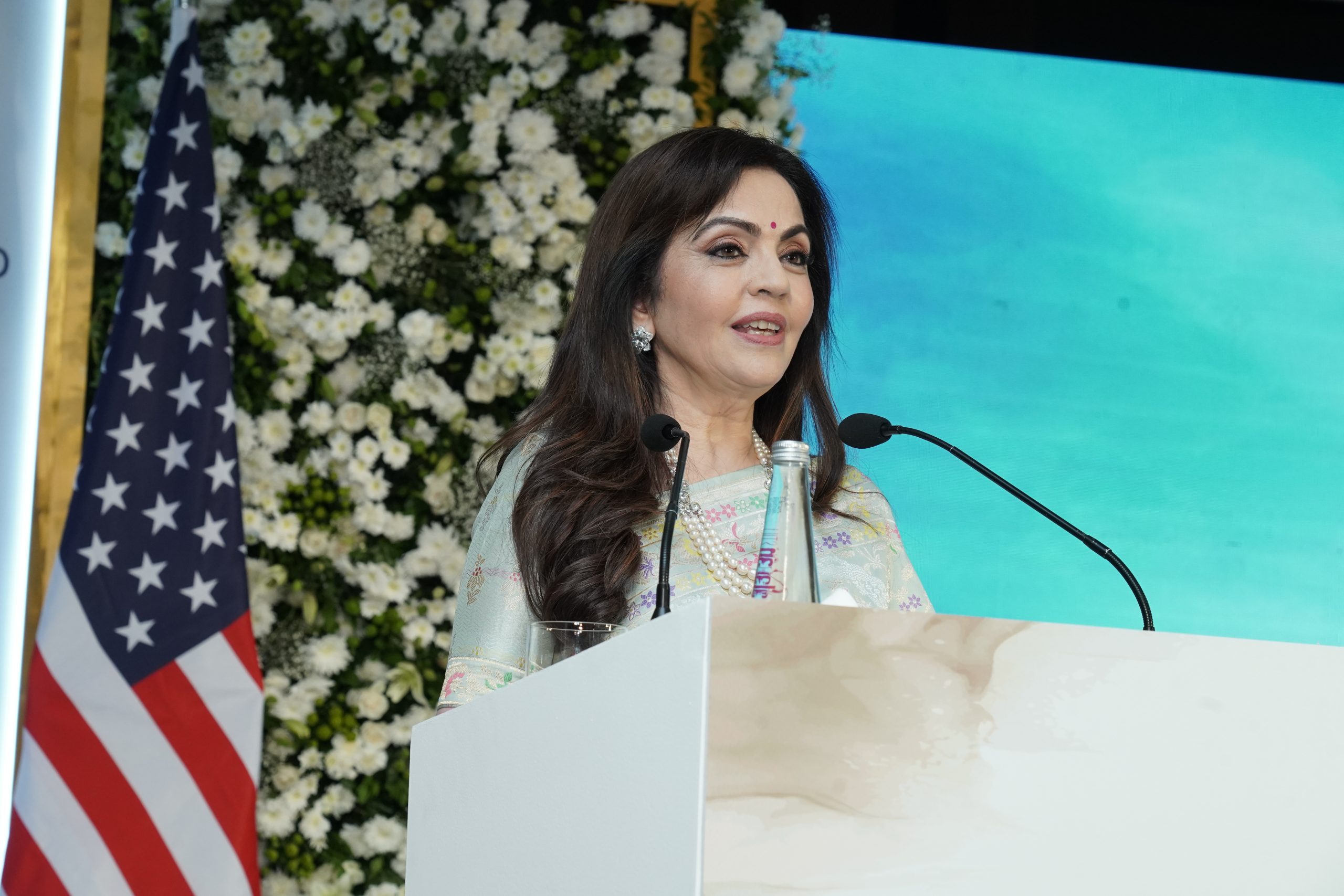 Toasting Nita Ambani s Art of Giving with Global Leadership Award